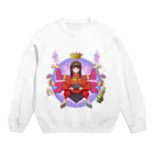 大河山 麻々夜@人妻子持ちvtuberの母の愛 Crew Neck Sweatshirt