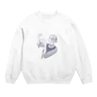 わおさきのCONTACT Crew Neck Sweatshirt