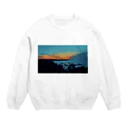 たいが。のsunrise 日の出 Crew Neck Sweatshirt