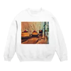 たいが。のぷりん。 Crew Neck Sweatshirt