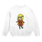 ＊あり＊の虹色創世記の山茶花 こだま(さざんか こだま) Crew Neck Sweatshirt