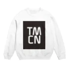 TMCN Goods ShopsのTMCNロゴ(デカ) Crew Neck Sweatshirt