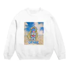 有明ガタァ商会のガタビエ様 Crew Neck Sweatshirt