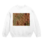 hiroki-naraのテクスチャー　DATA_P_123 Crew Neck Sweatshirt