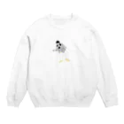 ワッペンのひょうきんきのこ Crew Neck Sweatshirt