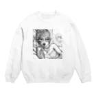 市川 胡のJuicy Kitten Crew Neck Sweatshirt