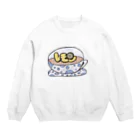 N子の絵日記の私はレモンティーが大好きです！ Crew Neck Sweatshirt