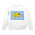 316(MIHIRO)の金魚の頂天眼ちゃん Crew Neck Sweatshirt