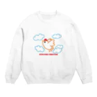 Yurieのニワトリだって飛びたい！ Crew Neck Sweatshirt