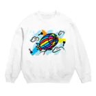 AURA_HYSTERICAのAirship_Journey Crew Neck Sweatshirt