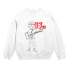 ハウシンカのguitar man Crew Neck Sweatshirt