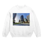 わたるの丸の内口駅前広場 Crew Neck Sweatshirt