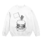 くだものやさんのハンバーガースウェット Crew Neck Sweatshirt