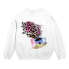 AURA_HYSTERICAのHumming_Tunes Crew Neck Sweatshirt