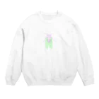 CICADAの蝉 Crew Neck Sweatshirt