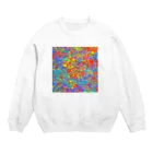 あさりとしじみ。のいろろろろろ。 Crew Neck Sweatshirt