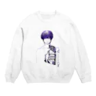 夜店の細胞愚(サイボウグ) Crew Neck Sweatshirt