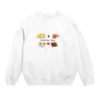 kururu9999のIラブファミリーDOG！ Crew Neck Sweatshirt