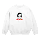 餃子の鼻水出る Crew Neck Sweatshirt