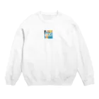 ucci®︎の80s animation Crew Neck Sweatshirt