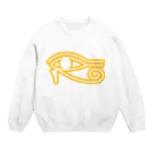 AURA_HYSTERICAのEye_of_Horus Crew Neck Sweatshirt