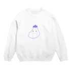 PAINTのなすくん Crew Neck Sweatshirt