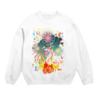 AURA_HYSTERICAのFireworks Crew Neck Sweatshirt