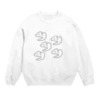 イマムラユキのともだちいっぱい Crew Neck Sweatshirt