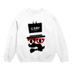 キャッティ（オフィシャル）ネコ好き集まれ!!のマジックショー開催 Crew Neck Sweatshirt