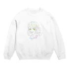 霙音さらさのしょうじょのゆめ Crew Neck Sweatshirt