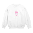 16bit (イチロクビット)のMy boy friend Is Band man . Crew Neck Sweatshirt