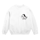 さくら まい*の式部たん Crew Neck Sweatshirt