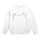 笑う君の私とゴジラと笑う君. Crew Neck Sweatshirt