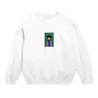 ZUSHIMARUの寝癖ボーイ Crew Neck Sweatshirt