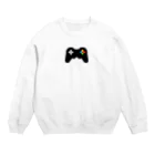 unoのGameController black Crew Neck Sweatshirt