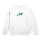 【If my u】の🦋蝶々🦋 Crew Neck Sweatshirt