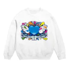 AURA_HYSTERICAのHEARTWARMING Crew Neck Sweatshirt