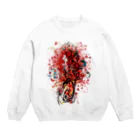 AURA_HYSTERICAのThe_Hermit Crew Neck Sweatshirt