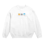 空風屋の気持ち天気 Crew Neck Sweatshirt