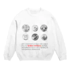 k091の真田丸（獣の数字） Crew Neck Sweatshirt