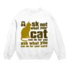 AURA_HYSTERICAのCat_Print Crew Neck Sweatshirt