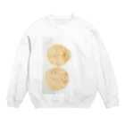 出虹の夫婦デコポン Crew Neck Sweatshirt