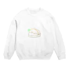 さけさくらのすんやりごんべぇ Crew Neck Sweatshirt