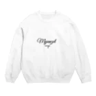 ミュンゼルアンジュのミュンゼルアンジュロゴ Crew Neck Sweatshirt