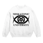 AURA_HYSTERICAのMISKATONIC UNIVERSITY Crew Neck Sweatshirt