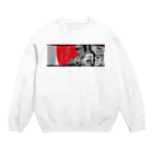 transのメインロゴ Crew Neck Sweatshirt