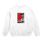 transのメインロゴ縦 Crew Neck Sweatshirt