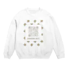 カリスマニートのCharisma neet インスタQRコード 札束ver. Crew Neck Sweatshirt