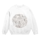 cementmilk WEBショップのGURURITOKINOKO Crew Neck Sweatshirt