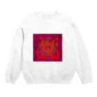 WAMI ARTのフトマニ・ウ(ヲシテ文字) Crew Neck Sweatshirt